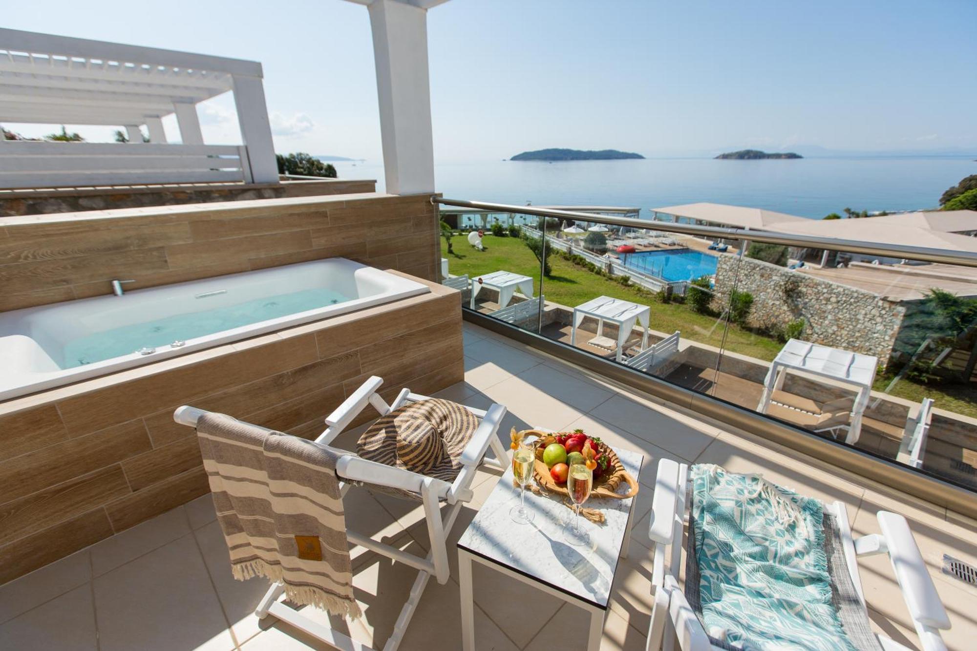 Kassandra Bay Resort Katsaros  Bagian luar foto